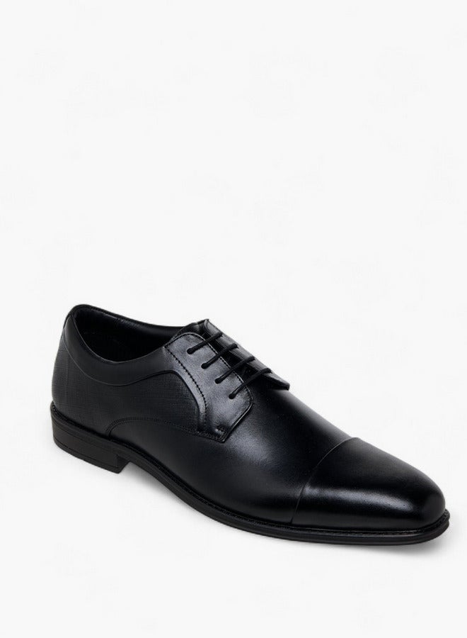 دوتشيني أحذية ديربي جلد رجالي برباط - Image 3